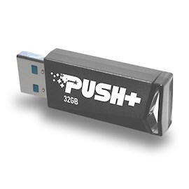 USB ფლეშ მეხსიერება Patriot PSF32GPSHB32U, 32GB, USB 3.2, Black